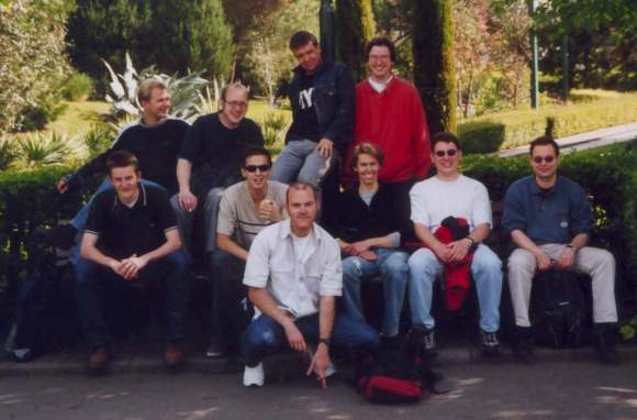 Our Group visiting the "Europa Park"