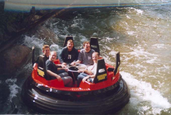 In the "Europa Park" near Freiburg